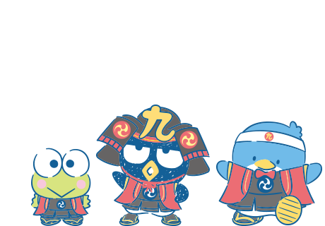 けろけろけろっぴ・バッドばつ丸・タキシードサム